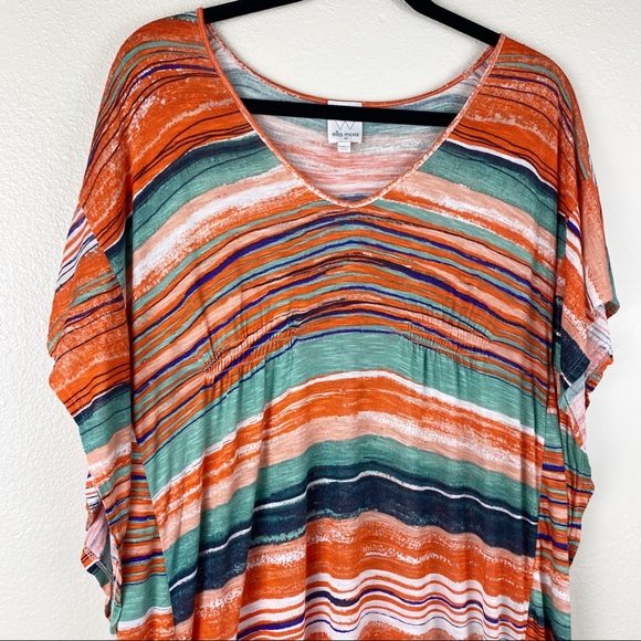 ELLA MOSS Printed Caftan Top Size XS - Picture 3 of 9